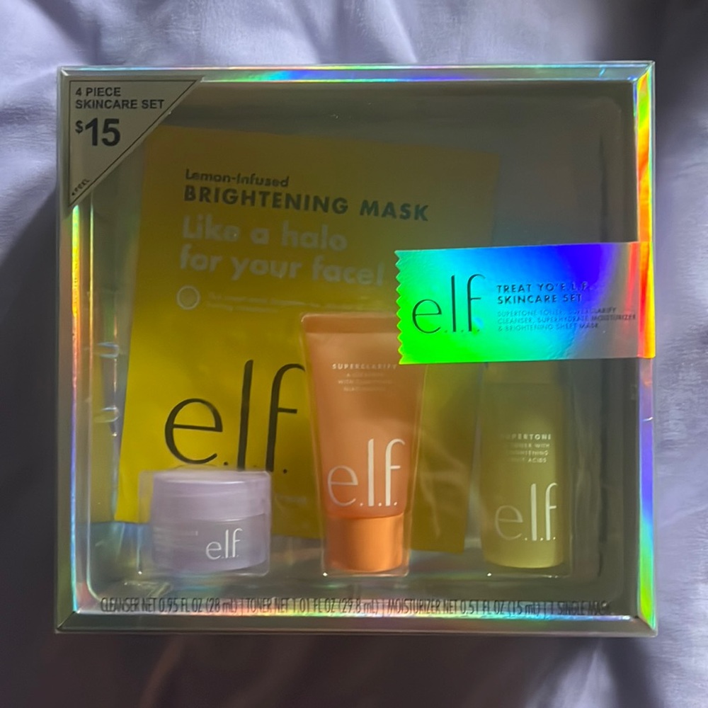 NWT e.l.f. 4 Piece Skincare Set